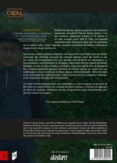 Contes, légendes, chansons et "notes de Folk-lore"