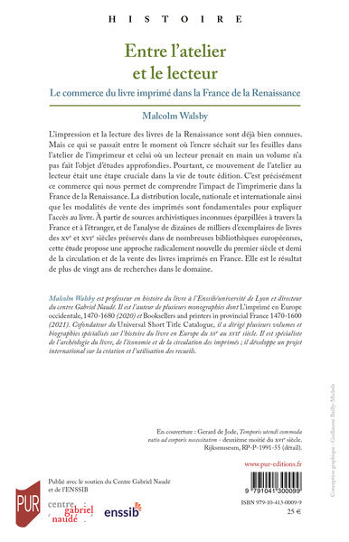 Entre l'atelier et le lecteur