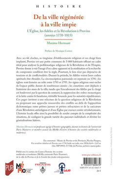 De la ville régénérée à la ville impie