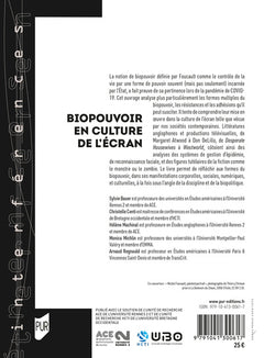 Biopouvoir en culture de l'écran