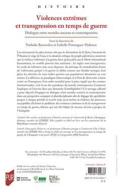 Violences extrêmes et transgression en temps de guerre