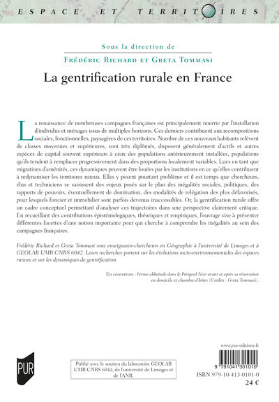 La gentrification rurale, une approche française