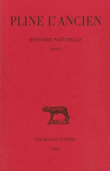 Histoire naturelle. Livre I