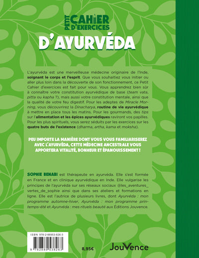 Petit cahier d'exercices d'ayurvéda