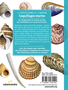 Les petits livres de la nature - Coquillages marins