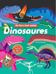 Un livre tout animé - Dinosaures