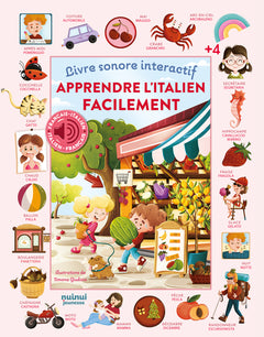 Apprendre l'italien facilement - Livre sonore interactif