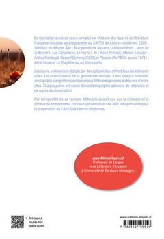 CAPES de Lettres: Tout le programme de littérature française en un volume