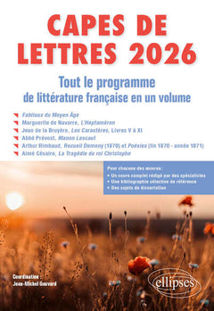 CAPES de Lettres: Tout le programme de littérature française en un volume