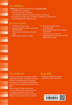 Fiches de fondamentaux du private equity