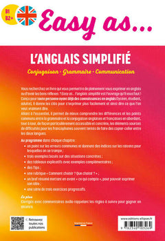 Easy as... l'anglais simplifié B1-B2+