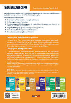 Géographie de la population : démographie, distribution spatiale ; Géographie de l’Union européenne