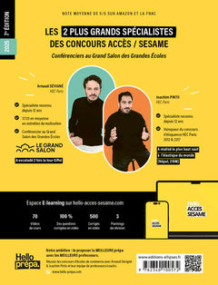 Le Manuel de POCHE du concours SESAME