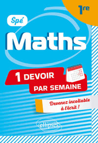 Spé Maths. 1re