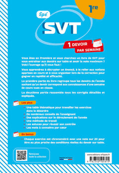 Spé SVT - 1re