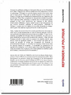 Refonder la politique