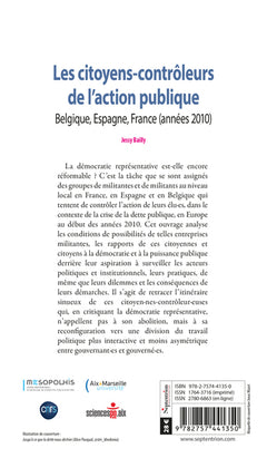 Les citoyens-contrôleurs de l'action publique