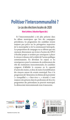 Politiser l'intercommunalité ?