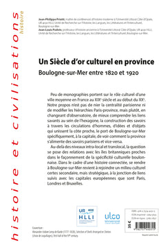 Un siècle d'or culturel en province