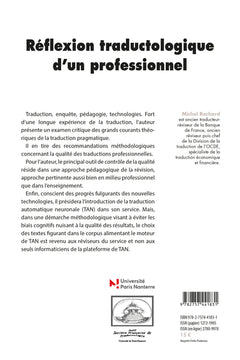 Réflexion traductologique d'un professionnel