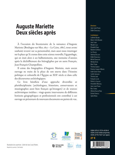 Auguste Mariette. Deux siècles après