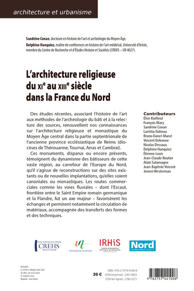 L'architecture religieuse du XIe au XIIIe siècle dans la France du Nord