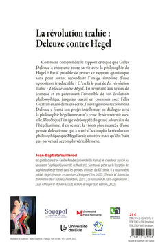 La révolution trahie : Deleuze contre Hegel