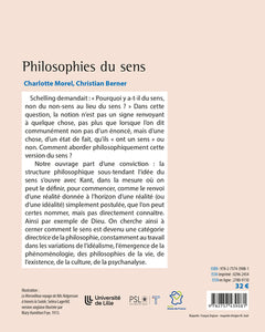 Philosophies du sens