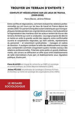 Trouver un terrain d'entente ?