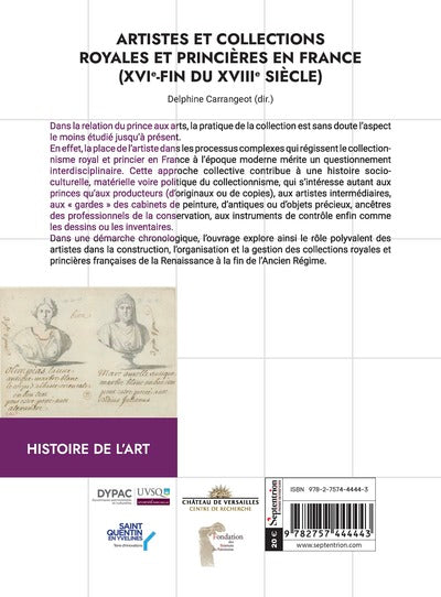 Artistes et collections royales et princières en France (XVIe fin du XVIIe siècle)