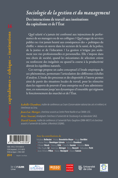 Sociologie de la gestion et du management