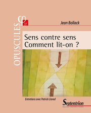 sens contre sens. Comment lit-on ?