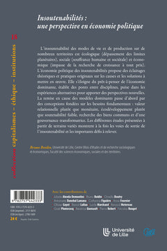 Insoutenabilités : une perspective en économie politique
