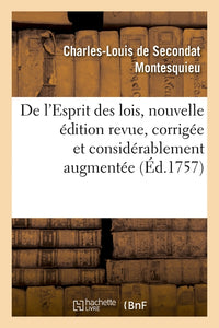 De l'Esprit des lois