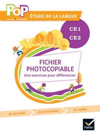 POP - Etude de la langue CE1 CE2 Ed. 2022