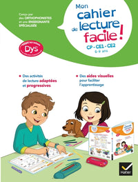 Mon cahier de lecture facile !