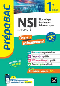 Prépabac - NSI 1re générale (spécialité)