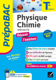 Physique-Chimie Tle générale (spécialité) - Prépabac Réussir l'examen - Bac 2025: nouveau programme de Terminale