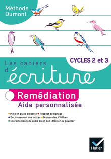 Les cahiers d'écriture Cycles 2 et 3 - Cahier n°4 : remédiation