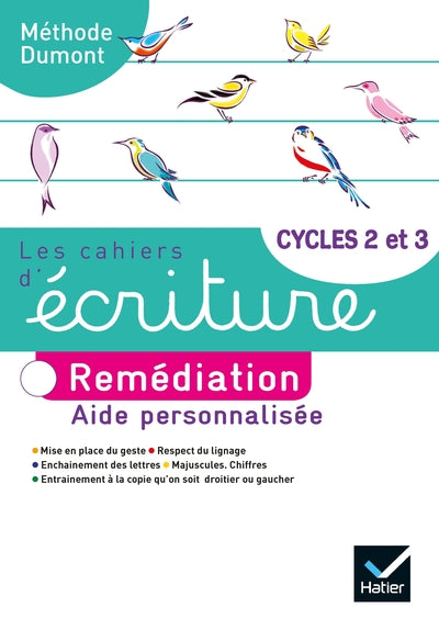Les cahiers d'écriture Cycles 2 et 3 - Cahier n°4 : remédiation