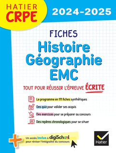 Hatier CRPE - Fiches d'histoire géographie EMC