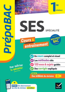 Prépabac SES 1re générale (spécialité)