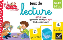 Jeux de lecture Téo et Nina GS-CP