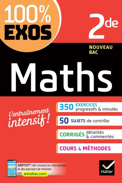 Maths 2de: exercices résolus