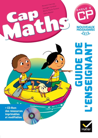 Cap maths CP éd. 2016 - Guide de l'enseignant + CD Rom