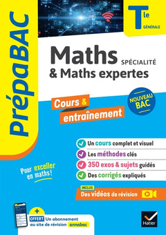 Prépabac - Maths (spécialité) & Maths expertes (option) Tle générale - Bac 2026