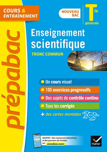 Prépabac enseignement scientifique Tle générale - Bac 2024