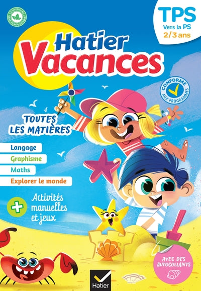 Cahier de vacances 2025 de la TPS vers la PS