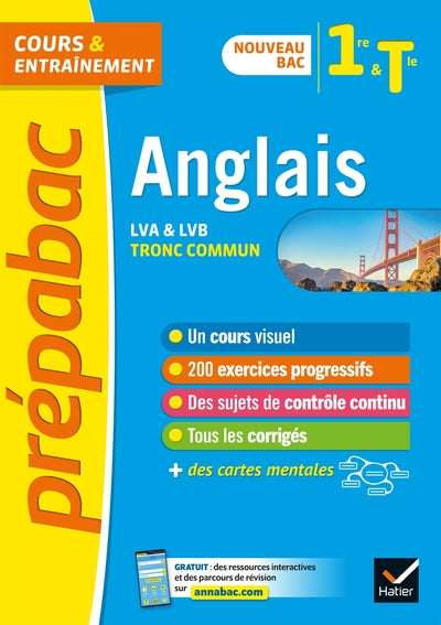 Prépabac Anglais 1re/Tle - Bac 2023: nouveau programme