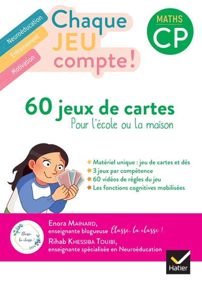 Chaque jeu compte - Maths CP Ed. 2022 -  60 jeux de cartes